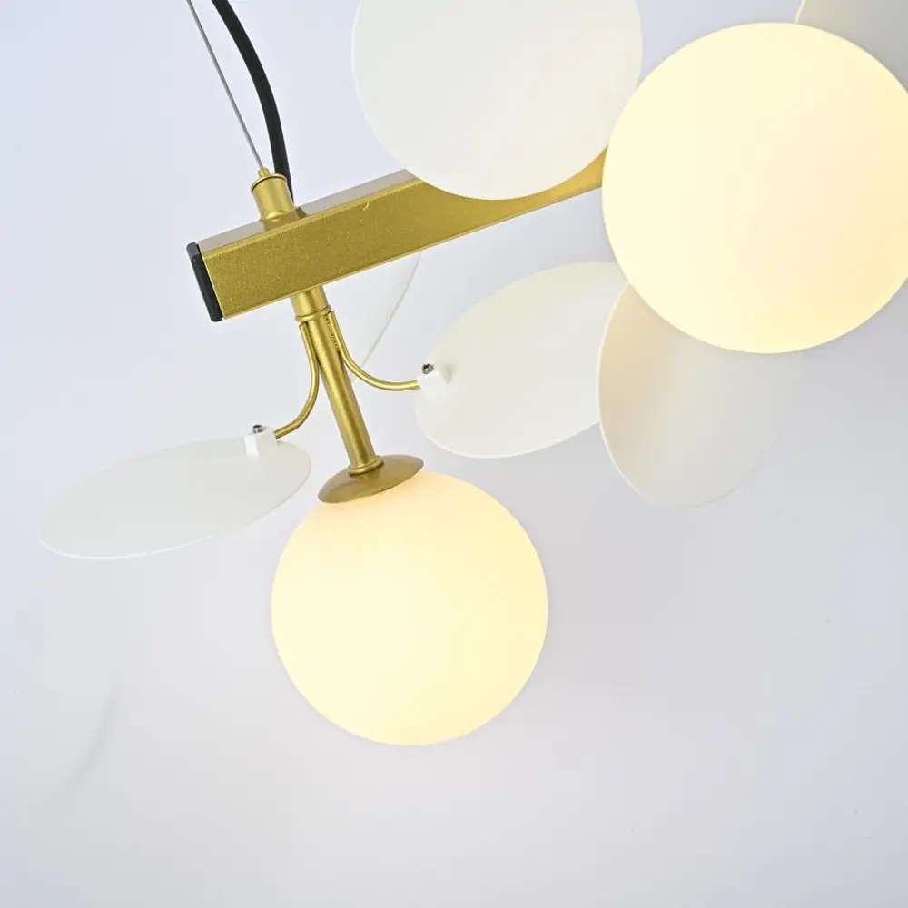 Фото 3 Светильник подвесной Imperiumloft Matisse Impr_191882-26 6 ламп 12 м² цвет белый/золотой