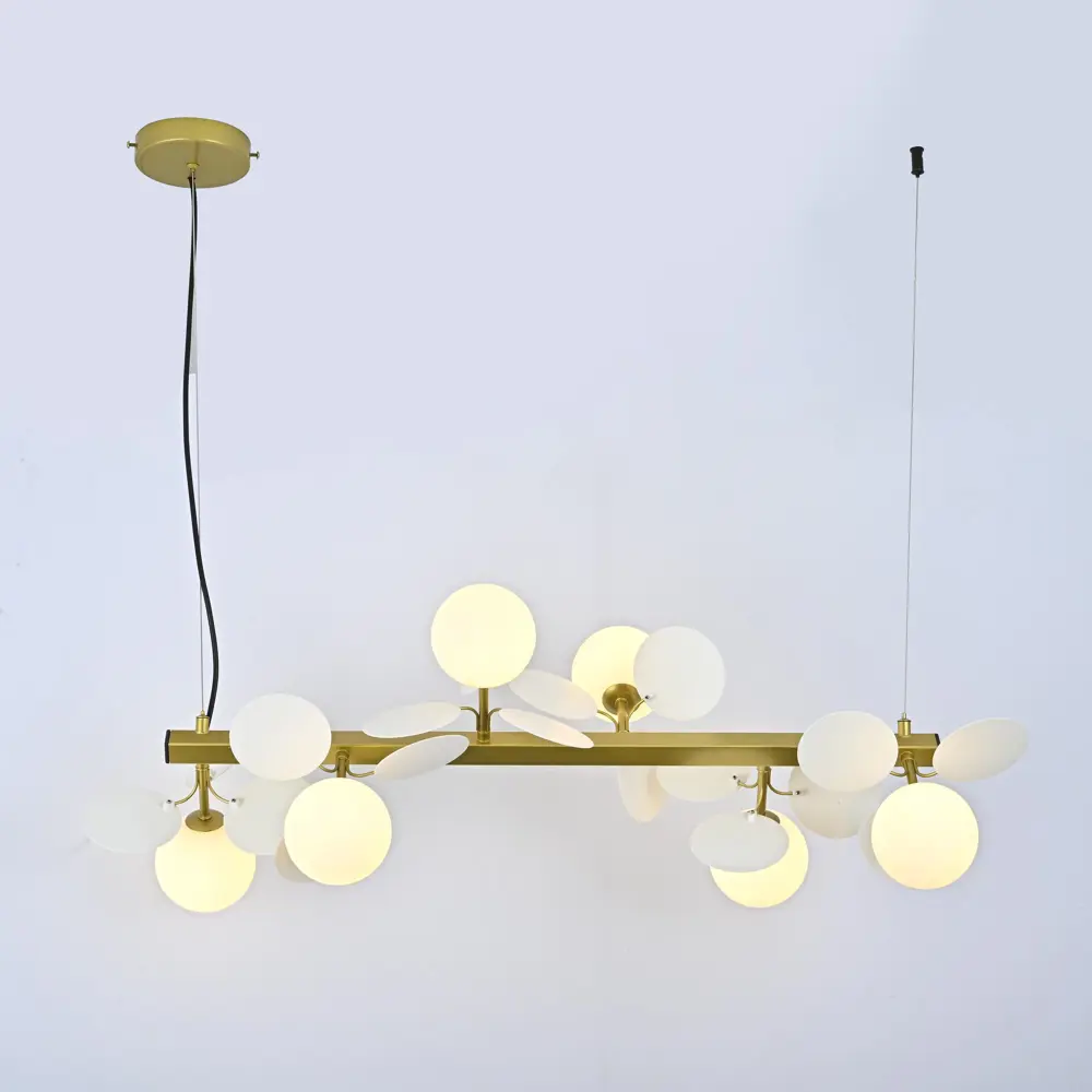 Фото 10 Светильник подвесной Imperiumloft Matisse Impr_191882-26 6 ламп 12 м² цвет белый/золотой