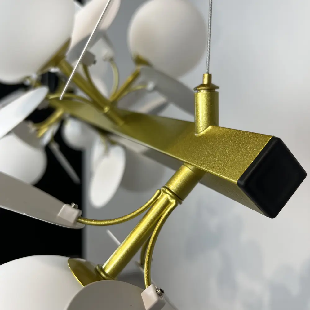 Фото 7 Светильник подвесной Imperiumloft Matisse Impr_191884-26 8 ламп 16 м² цвет белый/золотой