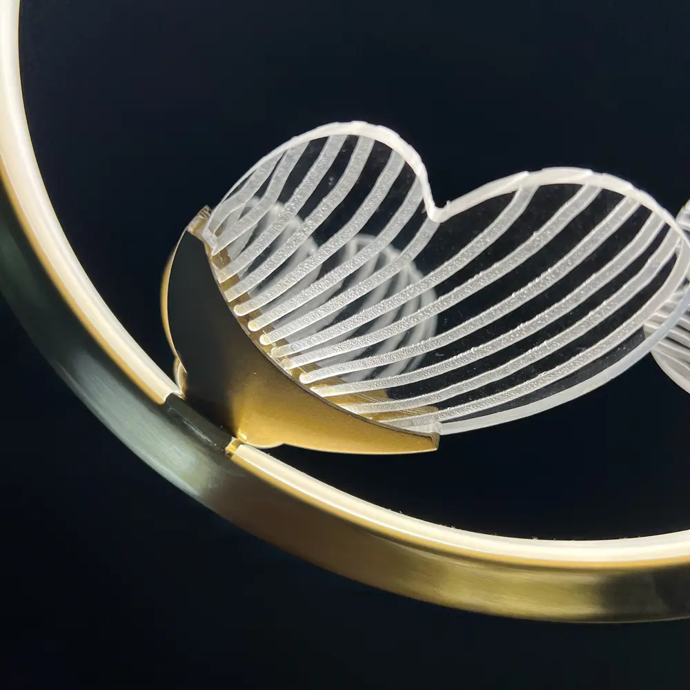 Фото 13 Светильник подвесной светодиодный Imperiumloft Babetta Impr_186735-23 14 м² нейтральный белый свет цвет прозрачный/латунь Фото 13 Светильник подвесной светодиодный Imperiumloft Babetta Impr_186735-23 14 м² нейтральный белый свет цвет прозрачный/латунь