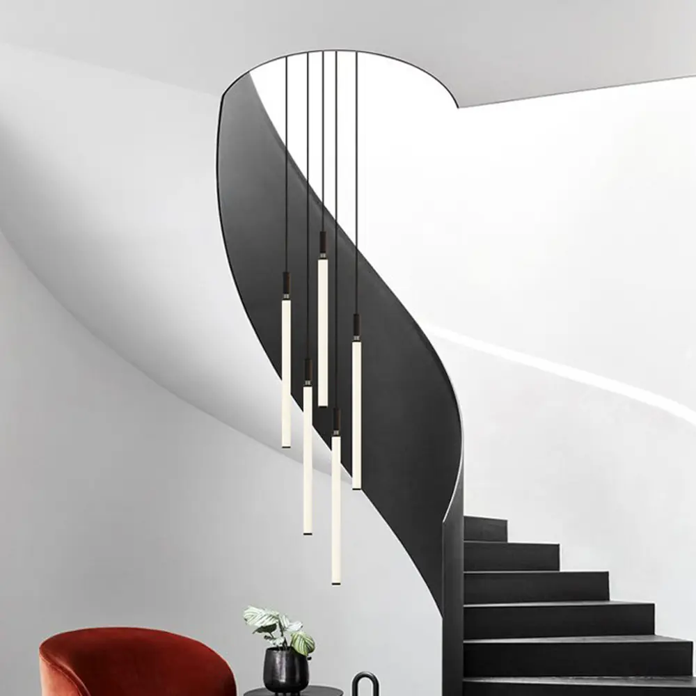 Фото 7 Светильник подвесной светодиодная Imperiumloft Delia Impr_187966-23 9 м² нейтральный белый свет цвет белый, черный Фото 7 Светильник подвесной светодиодная Imperiumloft Delia Impr_187966-23 9 м² нейтральный белый свет цвет белый, черный