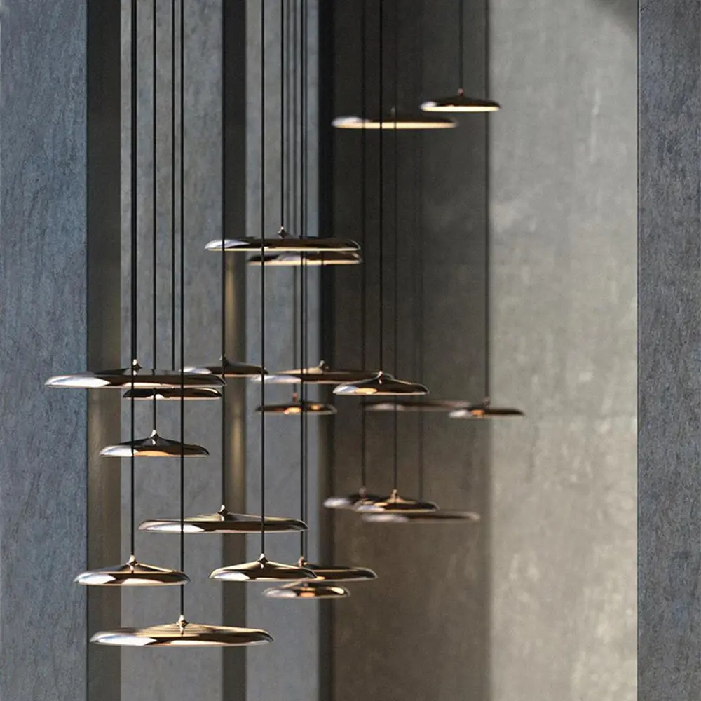 Фото 7 Светильник подвесной светодиодный Imperiumloft Plate01 Impr_189852-26 6 м² белый свет цвет розовый/черный Фото 7 Светильник подвесной светодиодный Imperiumloft Plate01 Impr_189852-26 6 м² белый свет цвет розовый/черный