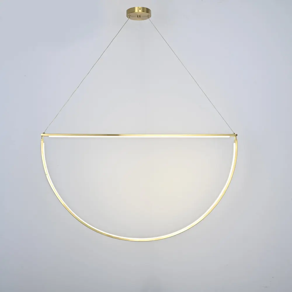 Фото 10 Светильник подвесной светодиодный Imperiumloft Solana light 23 м² регулируемый белый свет цвет жёлтый/золотой Фото 10 Светильник подвесной светодиодный Imperiumloft Solana light 23 м² регулируемый белый свет цвет жёлтый/золотой