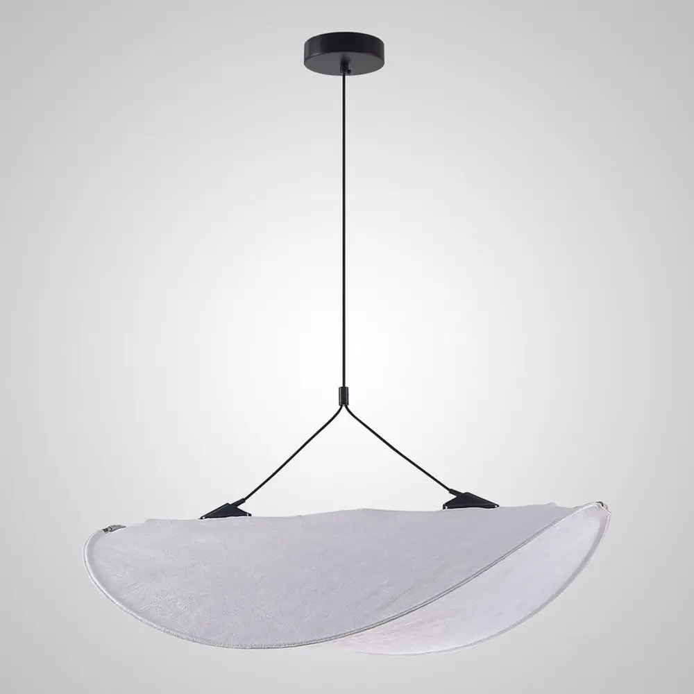 Фото Светильник подвесной светодиодный Imperiumloft Light of tense Impr_220188-26 11 м² белый свет цвет белый/черный Фото Светильник подвесной светодиодный Imperiumloft Light of tense Impr_220188-26 11 м² белый свет цвет белый/черный