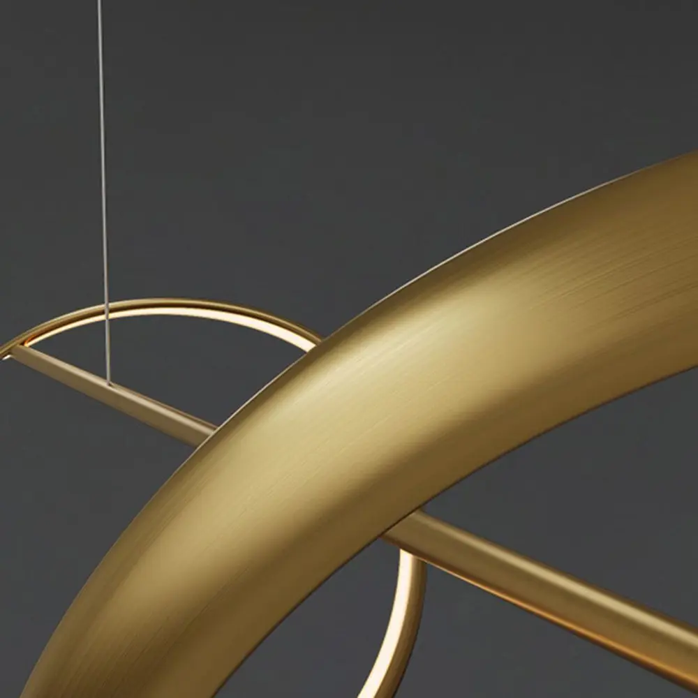 Фото 2 Светильник подвесной светодиодный Imperiumloft Adonis Impr_231527-23 15 м² белый свет цвет белый/латунь Фото 2 Светильник подвесной светодиодный Imperiumloft Adonis Impr_231527-23 15 м² белый свет цвет белый/латунь