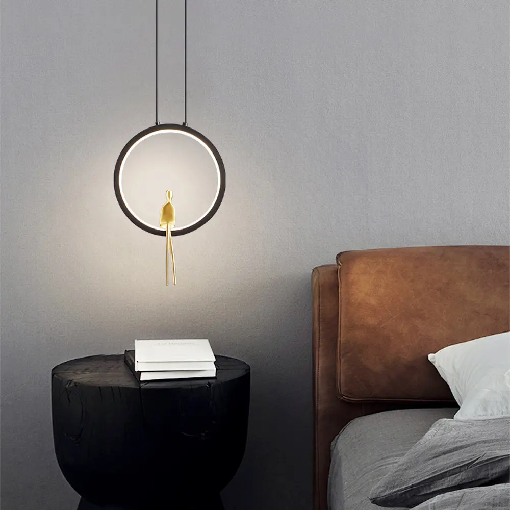 Фото 7 Светильник подвесной светодиодный Imperiumloft Remus Impr_233015-23 2 м² белый свет цвет прозрачный/черный Фото 7 Светильник подвесной светодиодный Imperiumloft Remus Impr_233015-23 2 м² белый свет цвет прозрачный/черный