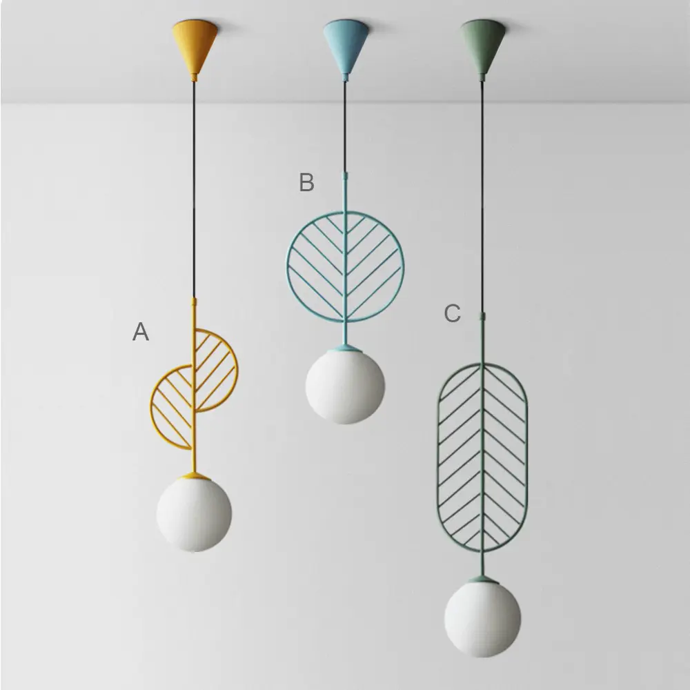 Фото 13 Светильник подвесной Imperiumloft Leaf a Impr_178148-26 1 лампа 3 м² цвет белый/голубой Фото 13 Светильник подвесной Imperiumloft Leaf a Impr_178148-26 1 лампа 3 м² цвет белый/голубой