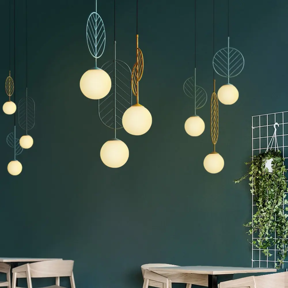 Фото 17 Светильник подвесной Imperiumloft Leaf a Impr_178148-26 1 лампа 3 м² цвет белый/голубой Фото 17 Светильник подвесной Imperiumloft Leaf a Impr_178148-26 1 лампа 3 м² цвет белый/голубой