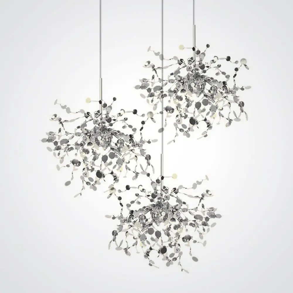 Фото Светильник подвесной Imperiumloft Tezani argent Impr_179737-22 9 ламп 18 м² цвет хром Фото Светильник подвесной Imperiumloft Tezani argent Impr_179737-22 9 ламп 18 м² цвет хром