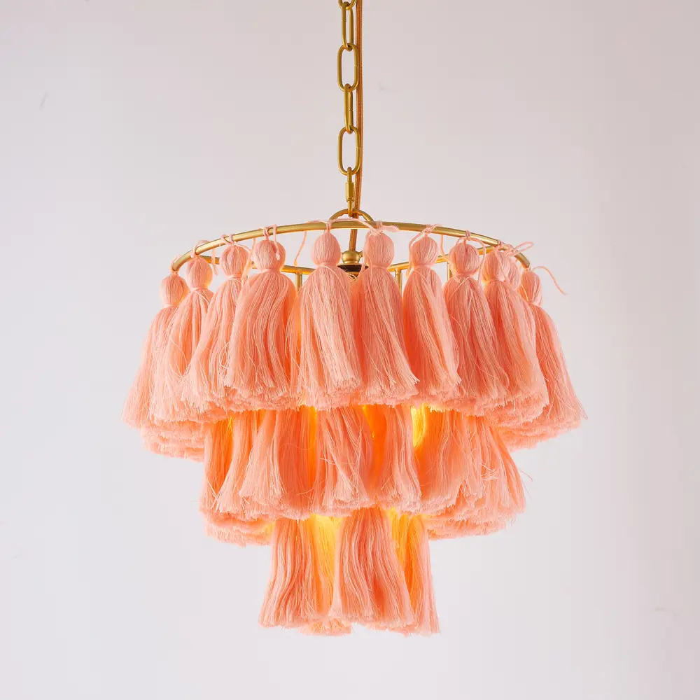 Фото 7 Светильник подвесной Imperiumloft Tassel Impr_181897-26 1 лампа 6 м² цвет карамель/латунь Фото 7 Светильник подвесной Imperiumloft Tassel Impr_181897-26 1 лампа 6 м² цвет карамель/латунь