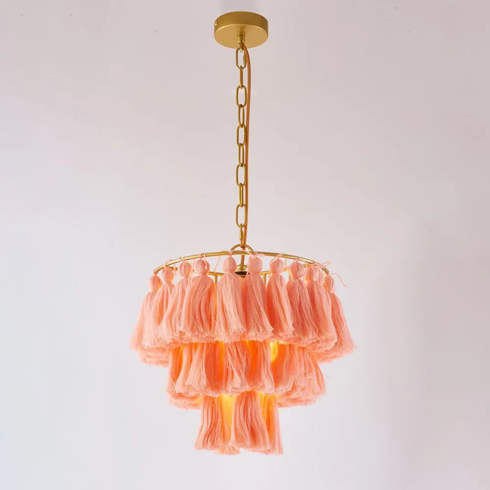 Фото 2 Светильник подвесной Imperiumloft Tassel Impr_181897-26 1 лампа 6 м² цвет карамель/латунь Фото 2 Светильник подвесной Imperiumloft Tassel Impr_181897-26 1 лампа 6 м² цвет карамель/латунь