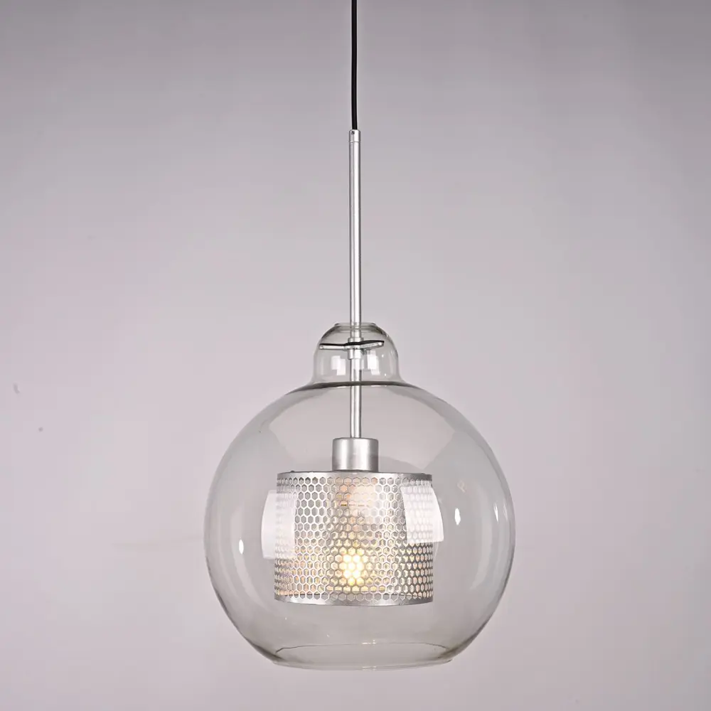 Фото 5 Светильник подвесной Imperiumloft Catch f Impr_186714-26 1 лампа 5 м² цвет серебристый/прозрачный Фото 5 Светильник подвесной Imperiumloft Catch f Impr_186714-26 1 лампа 5 м² цвет серебристый/прозрачный