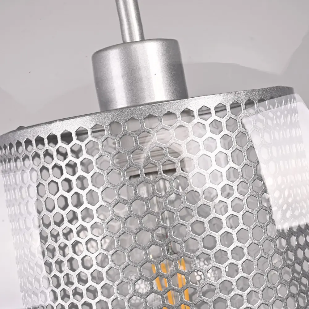 Фото 6 Светильник подвесной Imperiumloft Catch f Impr_186714-26 1 лампа 5 м² цвет серебристый/прозрачный Фото 6 Светильник подвесной Imperiumloft Catch f Impr_186714-26 1 лампа 5 м² цвет серебристый/прозрачный