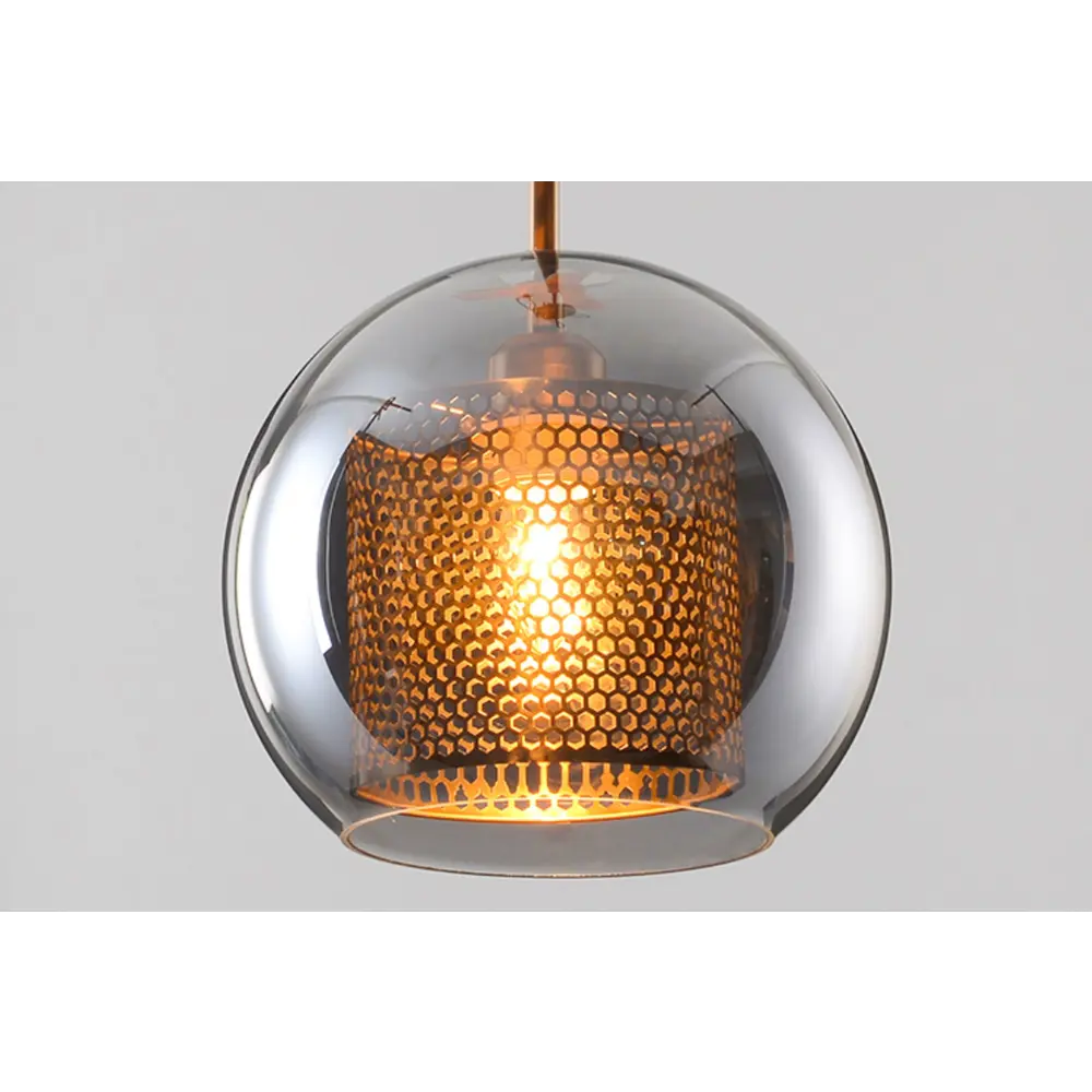 Фото 12 Светильник подвесной Imperiumloft Catch smoky Impr_186741-23 1 лампа 3 м² цвет серый/бронзовый Фото 12 Светильник подвесной Imperiumloft Catch smoky Impr_186741-23 1 лампа 3 м² цвет серый/бронзовый