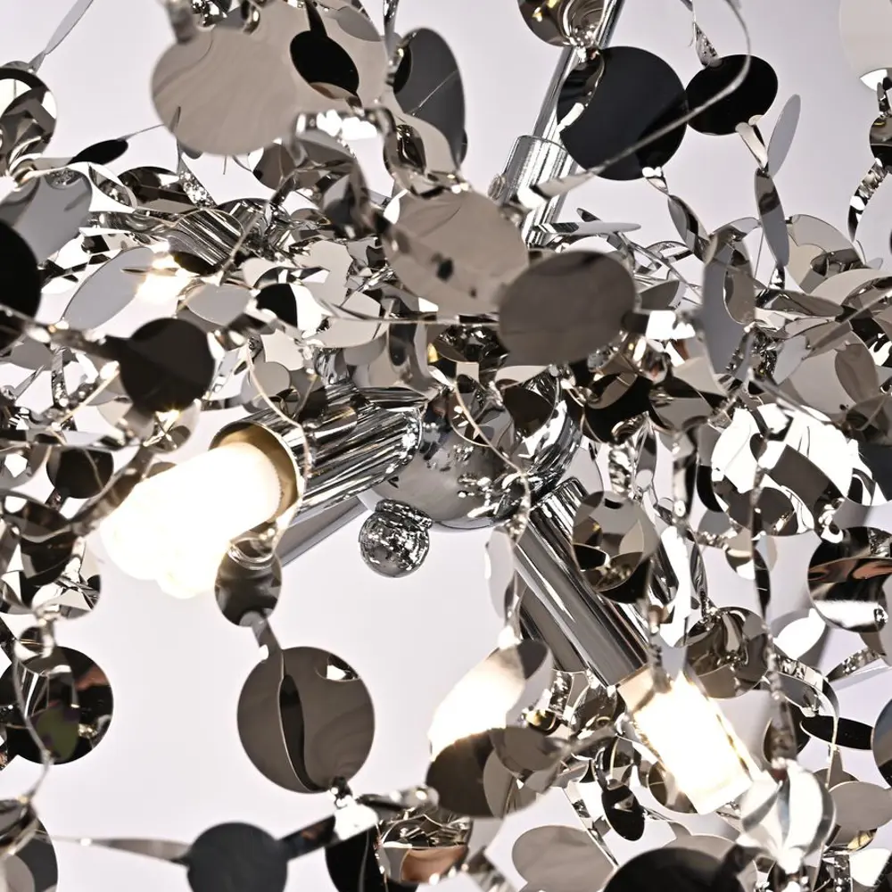 Фото 3 Светильник подвесной Imperiumloft Tezani argent Impr_84495-22 6 ламп 20 м² цвет хром