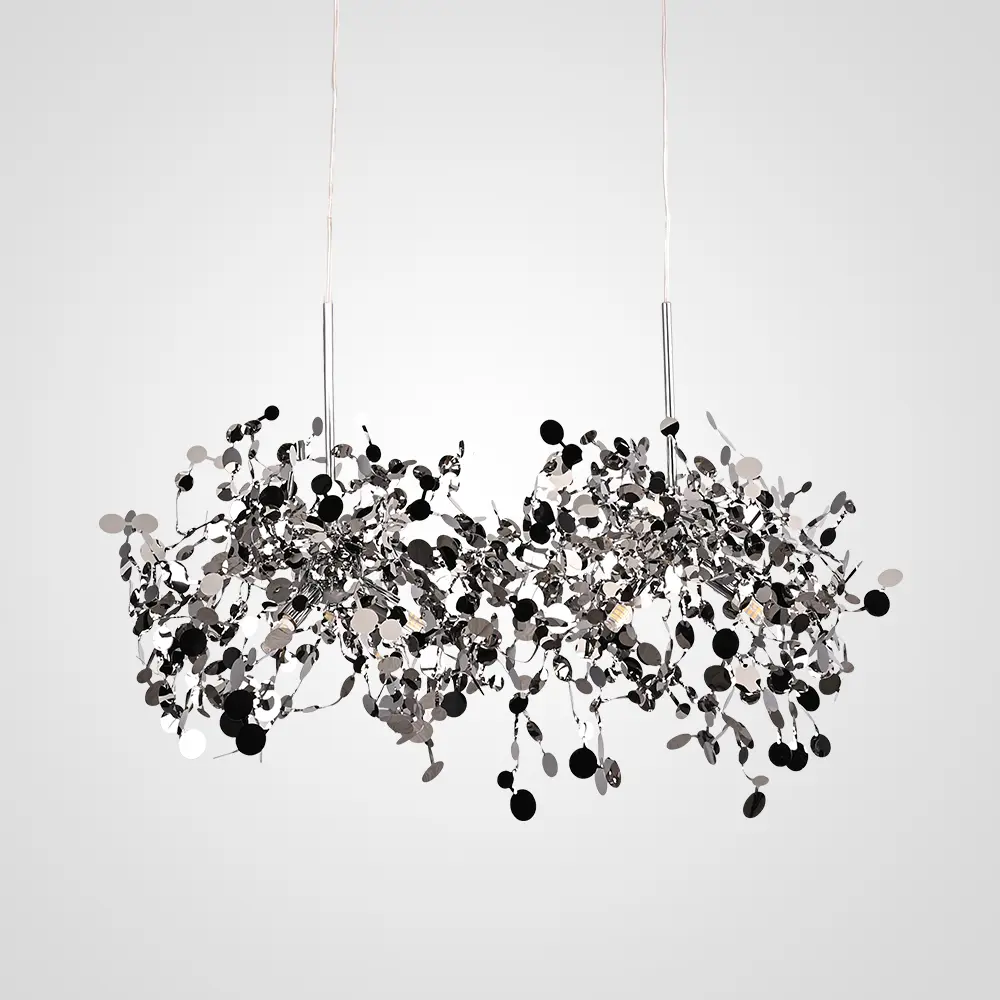 Фото Светильник подвесной Imperiumloft Tezani argent Impr_84495-22 6 ламп 20 м² цвет хром