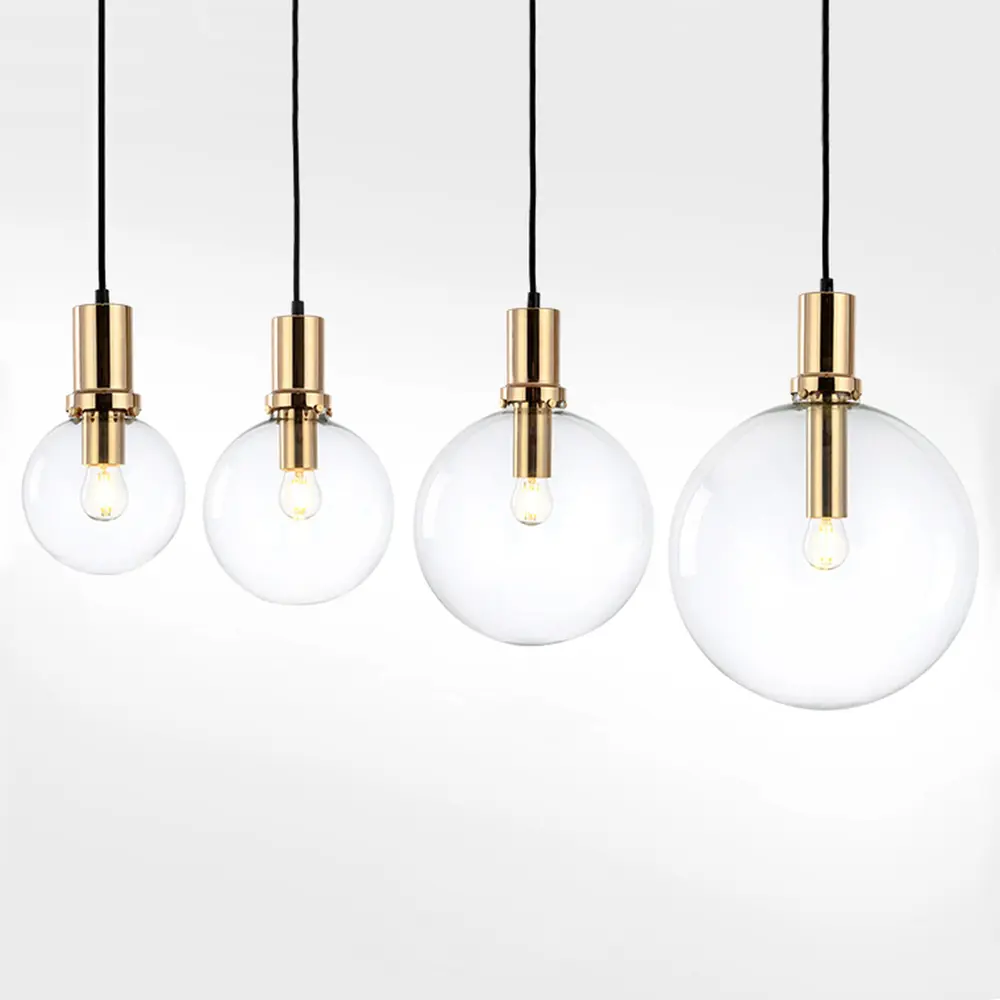 Фото 8 Светильник подвесной Imperiumloft Penball gold Impr_101900-26 1 лампа 3 м² цвет прозрачный/золотой Фото 8 Светильник подвесной Imperiumloft Penball gold Impr_101900-26 1 лампа 3 м² цвет прозрачный/золотой