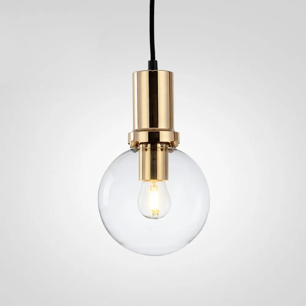 Фото Светильник подвесной Imperiumloft Penball gold Impr_101900-26 1 лампа 3 м² цвет прозрачный/золотой Фото Светильник подвесной Imperiumloft Penball gold Impr_101900-26 1 лампа 3 м² цвет прозрачный/золотой