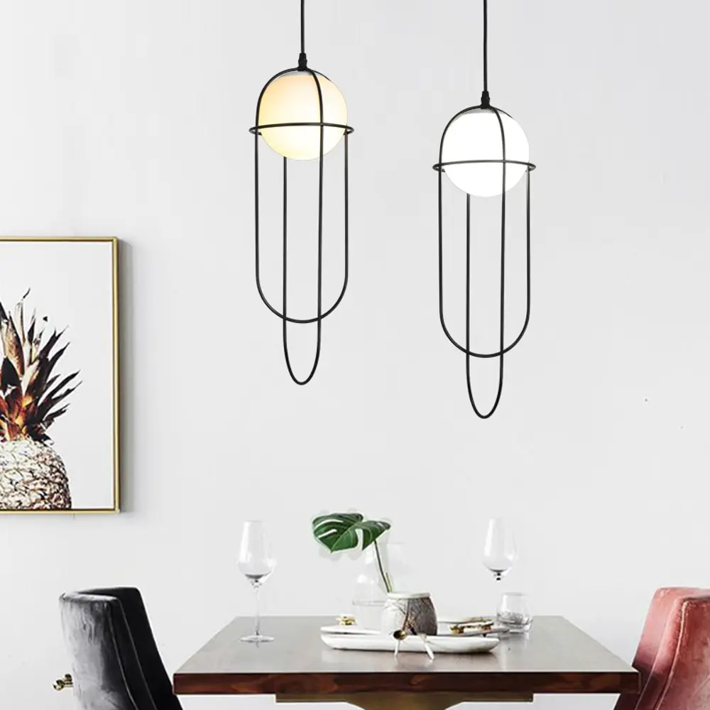 Фото 10 Светильник подвесной Imperiumloft Ascent Impr_140535-26 1 лампа 3 м² цвет белый/черный Фото 10 Светильник подвесной Imperiumloft Ascent Impr_140535-26 1 лампа 3 м² цвет белый/черный