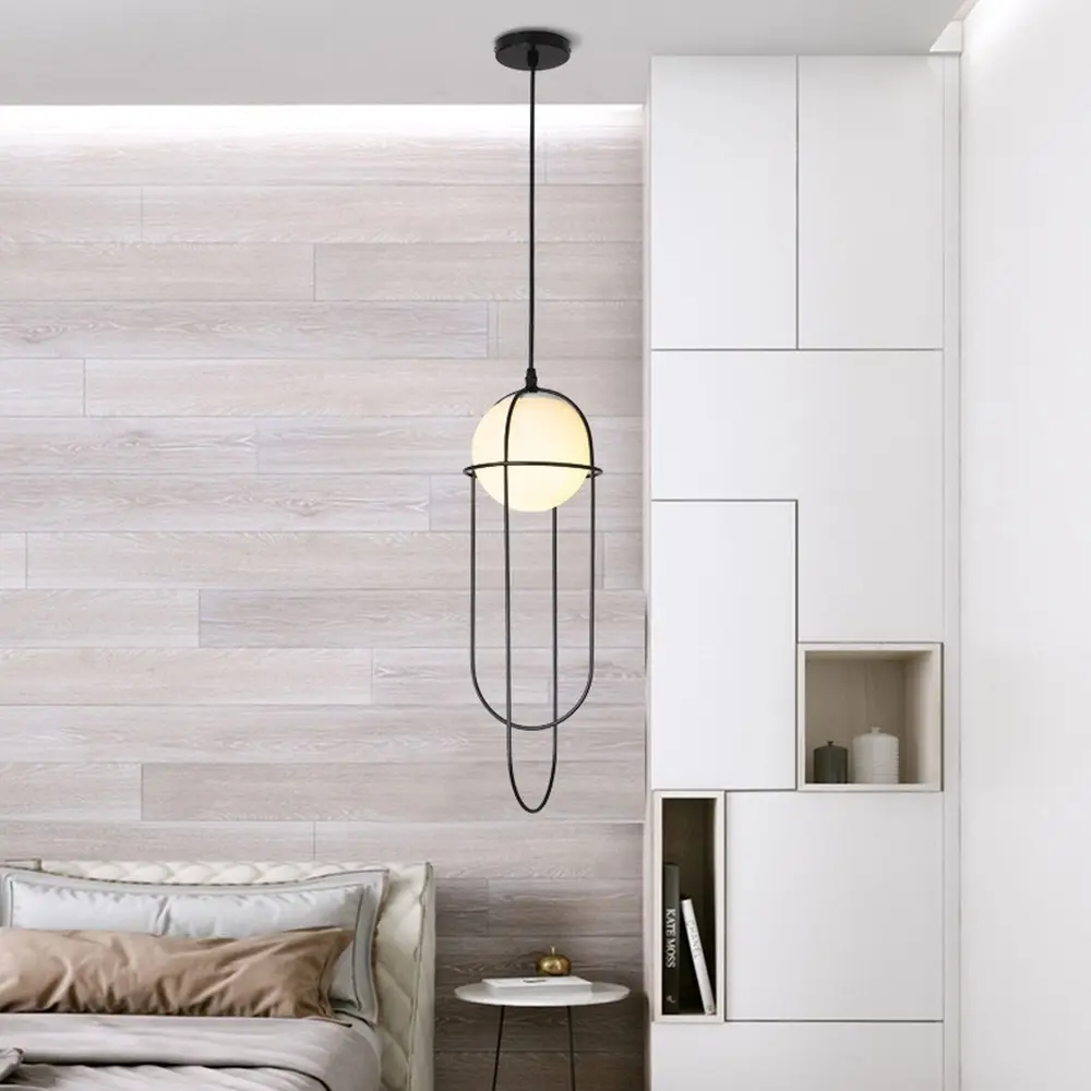 Фото 12 Светильник подвесной Imperiumloft Ascent Impr_140535-26 1 лампа 3 м² цвет белый/черный Фото 12 Светильник подвесной Imperiumloft Ascent Impr_140535-26 1 лампа 3 м² цвет белый/черный