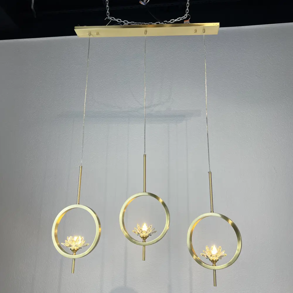 Фото 15 Светильник подвесной Imperiumloft Lotos Impr_177900-26 3 ламп 6 м² цвет прозрачный, латунь Фото 15 Светильник подвесной Imperiumloft Lotos Impr_177900-26 3 ламп 6 м² цвет прозрачный, латунь