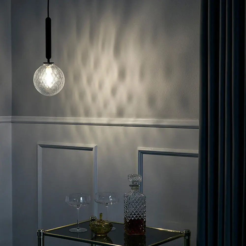 Фото 11 Светильник подвесной Imperiumloft Raffin Impr_177910-26 1 лампа 2 м² цвет прозрачный/черный Фото 11 Светильник подвесной Imperiumloft Raffin Impr_177910-26 1 лампа 2 м² цвет прозрачный/черный