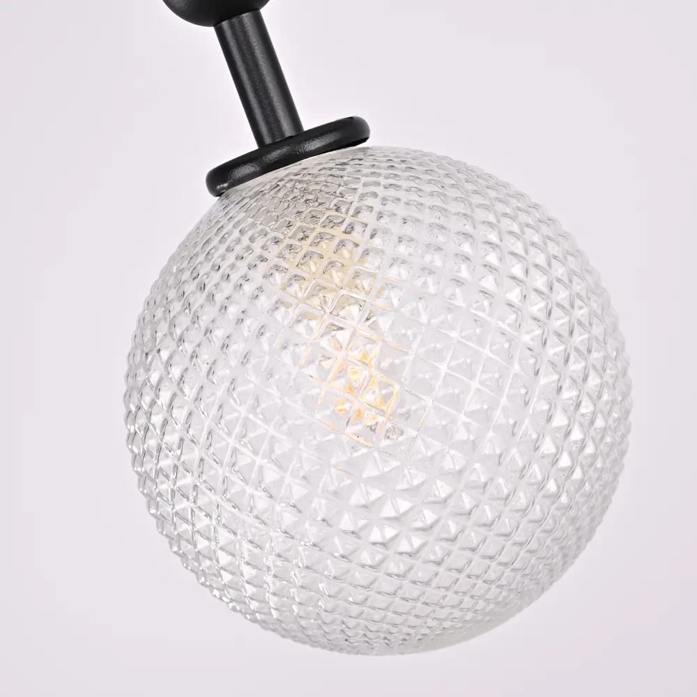 Фото 7 Светильник подвесной Imperiumloft Raffin Impr_177910-26 1 лампа 2 м² цвет прозрачный/черный Фото 7 Светильник подвесной Imperiumloft Raffin Impr_177910-26 1 лампа 2 м² цвет прозрачный/черный