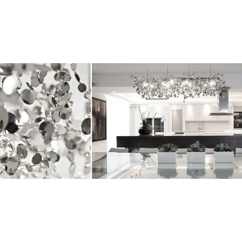 Фото 2 Светильник подвесной Imperiumloft Tezani argent Impr_177954-22 18 ламп 36 м² цвет хром Фото 2 Светильник подвесной Imperiumloft Tezani argent Impr_177954-22 18 ламп 36 м² цвет хром