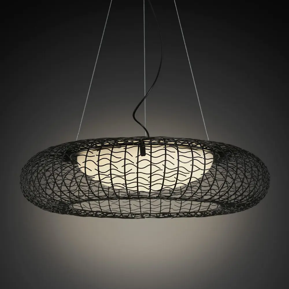 Фото 4 Светильник подвесной светодиодный Imperiumloft Eclipse Impr_101548-26 12 м² белый свет цвет белый/черный Фото 4 Светильник подвесной светодиодный Imperiumloft Eclipse Impr_101548-26 12 м² белый свет цвет белый/черный