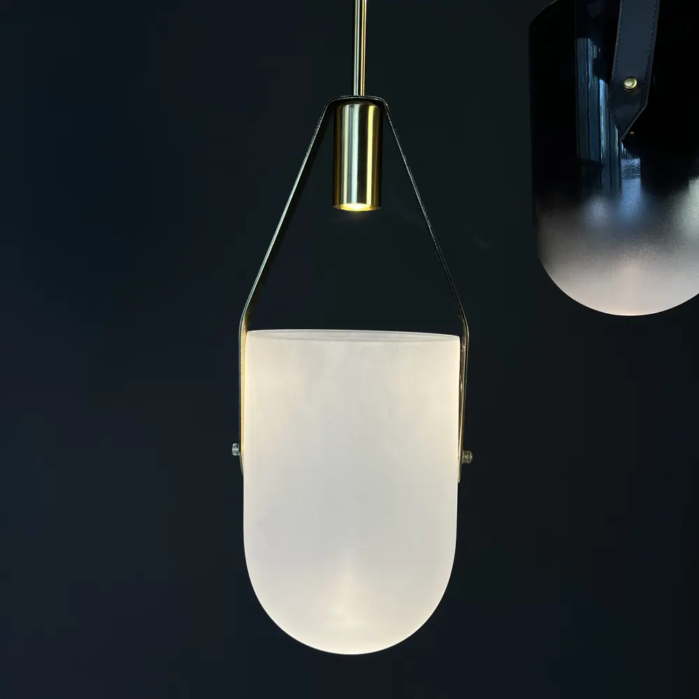 Фото 2 Светильник подвесной светодиодный Imperiumloft Allied maker white Impr_123601-22 4 м² белый свет цвет белый/латунь Фото 2 Светильник подвесной светодиодный Imperiumloft Allied maker white Impr_123601-22 4 м² белый свет цвет белый/латунь