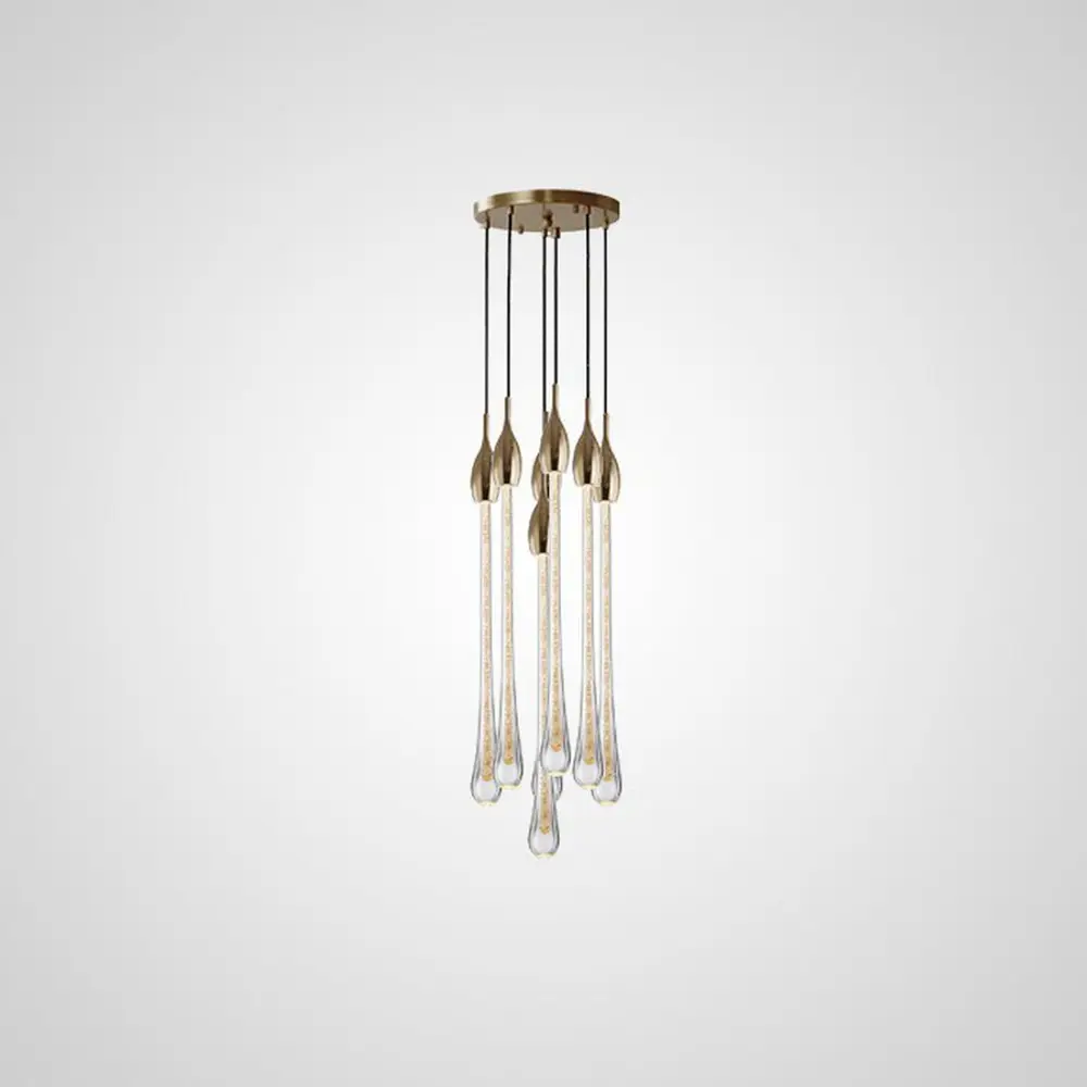 Фото 8 Светильник подвесной светодиодный Imperiumloft Fial Impr_134739-22 1 м² белый свет цвет прозрачный/золотой Фото 8 Светильник подвесной светодиодный Imperiumloft Fial Impr_134739-22 1 м² белый свет цвет прозрачный/золотой