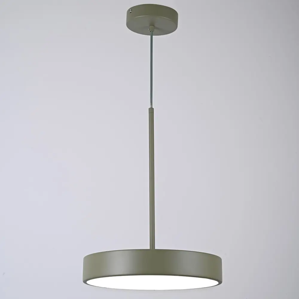 Фото 4 Светильник подвесной светодиодный Imperiumloft Turna one khaki by imperiumloft Impr_141110-26 7 м² белый свет цвет хаки Фото 4 Светильник подвесной светодиодный Imperiumloft Turna one khaki by imperiumloft Impr_141110-26 7 м² белый свет цвет хаки