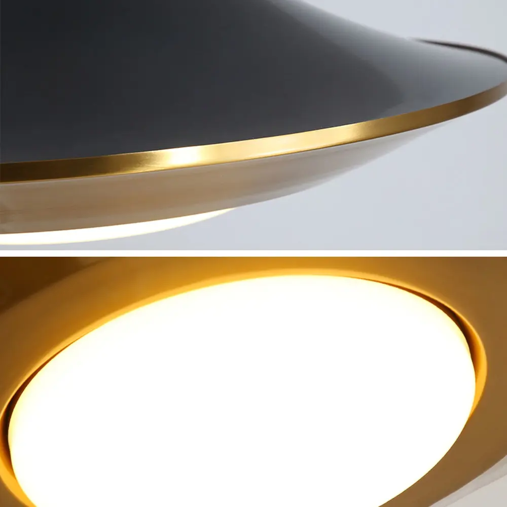 Фото 19 Светильник подвесной светодиодный Imperiumloft Rask Impr_151756-26 2 м² белый свет цвет белый/черный/латунь Фото 19 Светильник подвесной светодиодный Imperiumloft Rask Impr_151756-26 2 м² белый свет цвет белый/черный/латунь