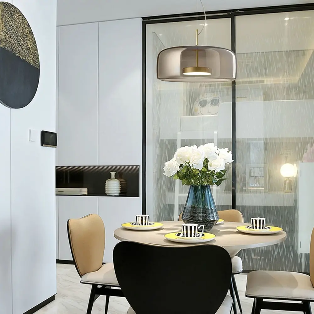 Фото 19 Светильник подвесной светодиодный Imperiumloft Dauphin Impr_151867-26 3 м² белый свет цвет серый/золотой Фото 19 Светильник подвесной светодиодный Imperiumloft Dauphin Impr_151867-26 3 м² белый свет цвет серый/золотой