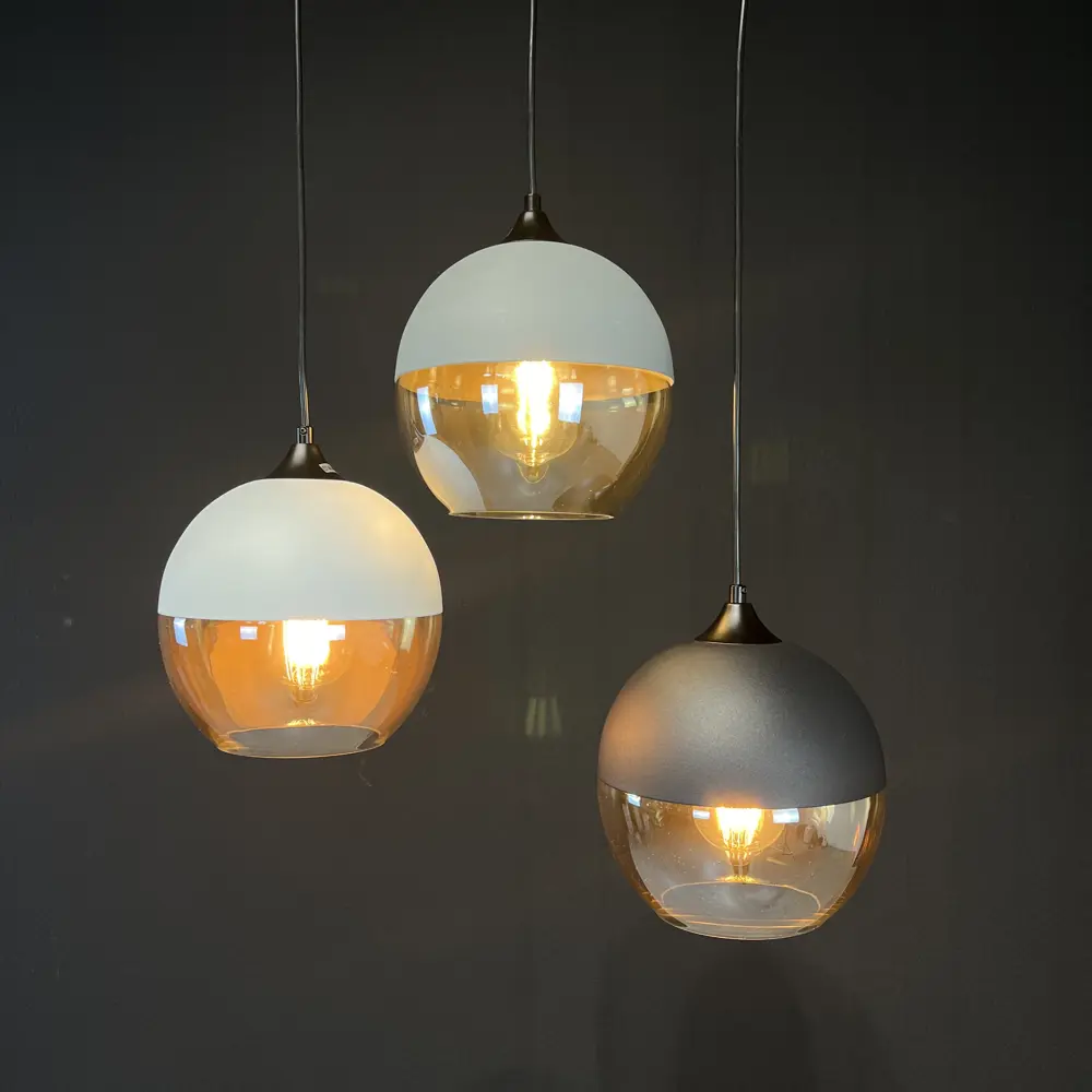 Фото 7 Светильник подвесной Imperiumloft Nord Impr_190497-26 1 лампа 4 м² цвет серый/янтарный Фото 7 Светильник подвесной Imperiumloft Nord Impr_190497-26 1 лампа 4 м² цвет серый/янтарный