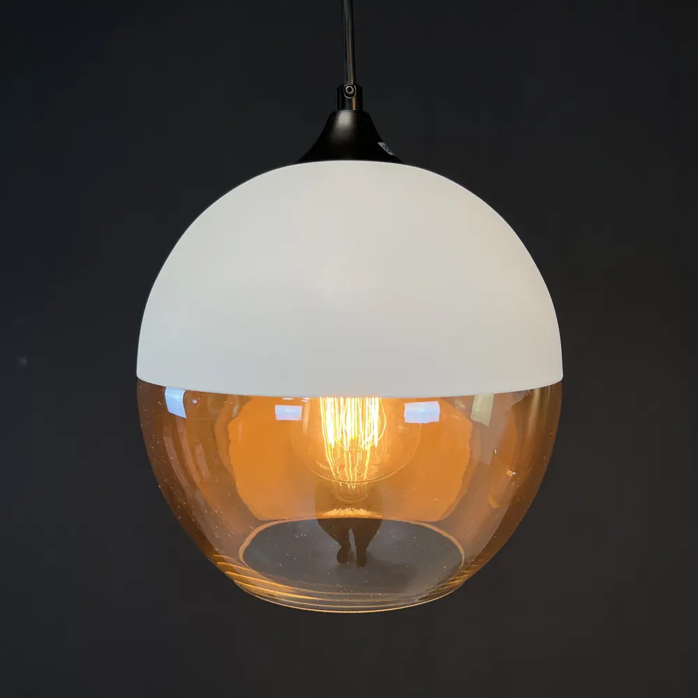 Фото 2 Светильник подвесной Imperiumloft Nord Impr_190498-26 1 лампа 4 м² цвет белый/янтарный Фото 2 Светильник подвесной Imperiumloft Nord Impr_190498-26 1 лампа 4 м² цвет белый/янтарный