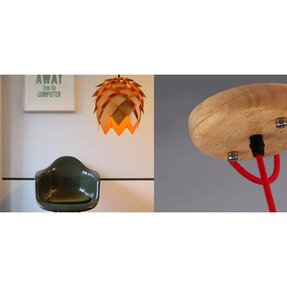 Фото 3 Светильник подвесной Imperiumloft Crimea pine cone natural wood Impr_204456-22 1 лампа 3 м² цвет коричневый Фото 3 Светильник подвесной Imperiumloft Crimea pine cone natural wood Impr_204456-22 1 лампа 3 м² цвет коричневый