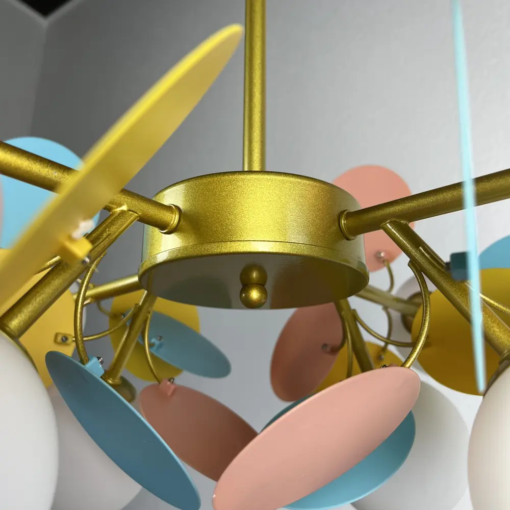 Фото 13 Люстра на штанге Imperiumloft Matisse Impr_191861-26 8 ламп 12 м² цвет разноцветный