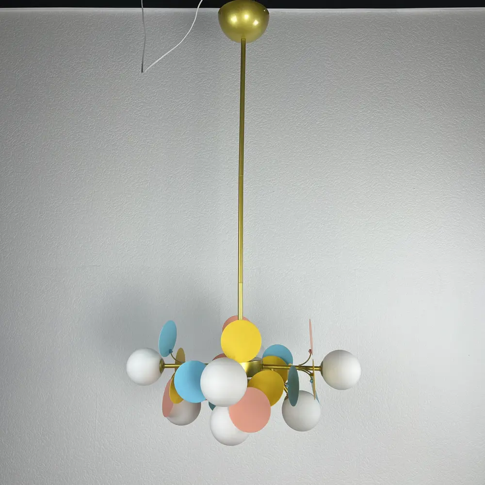 Фото 8 Люстра на штанге Imperiumloft Matisse Impr_191861-26 8 ламп 12 м² цвет разноцветный