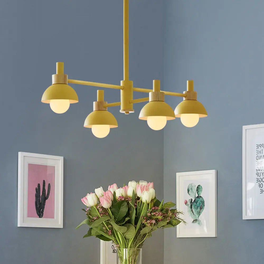 Фото 15 Люстра на штанге Imperiumloft Fanta a lights green Impr_193153-26 4 лампы 10 м² цвет зеленый