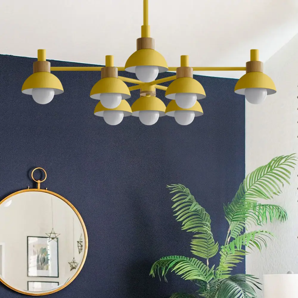 Фото 17 Люстра на штанге Imperiumloft Fanta a lights green Impr_193153-26 4 лампы 10 м² цвет зеленый