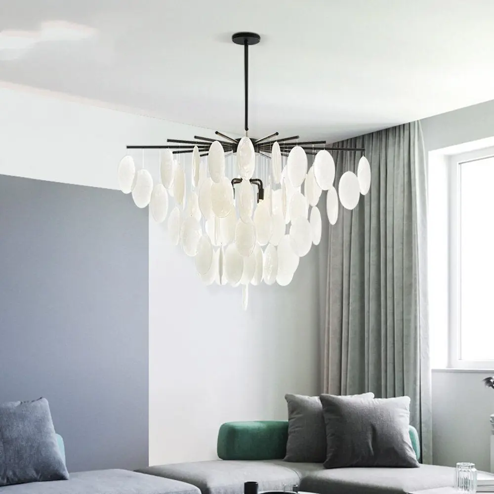 Фото 8 Люстра на штанге Imperiumloft Ritta Impr_196784-23 12 ламп 360 м² цвет белый/черный Фото 8 Люстра на штанге Imperiumloft Ritta Impr_196784-23 12 ламп 360 м² цвет белый/черный