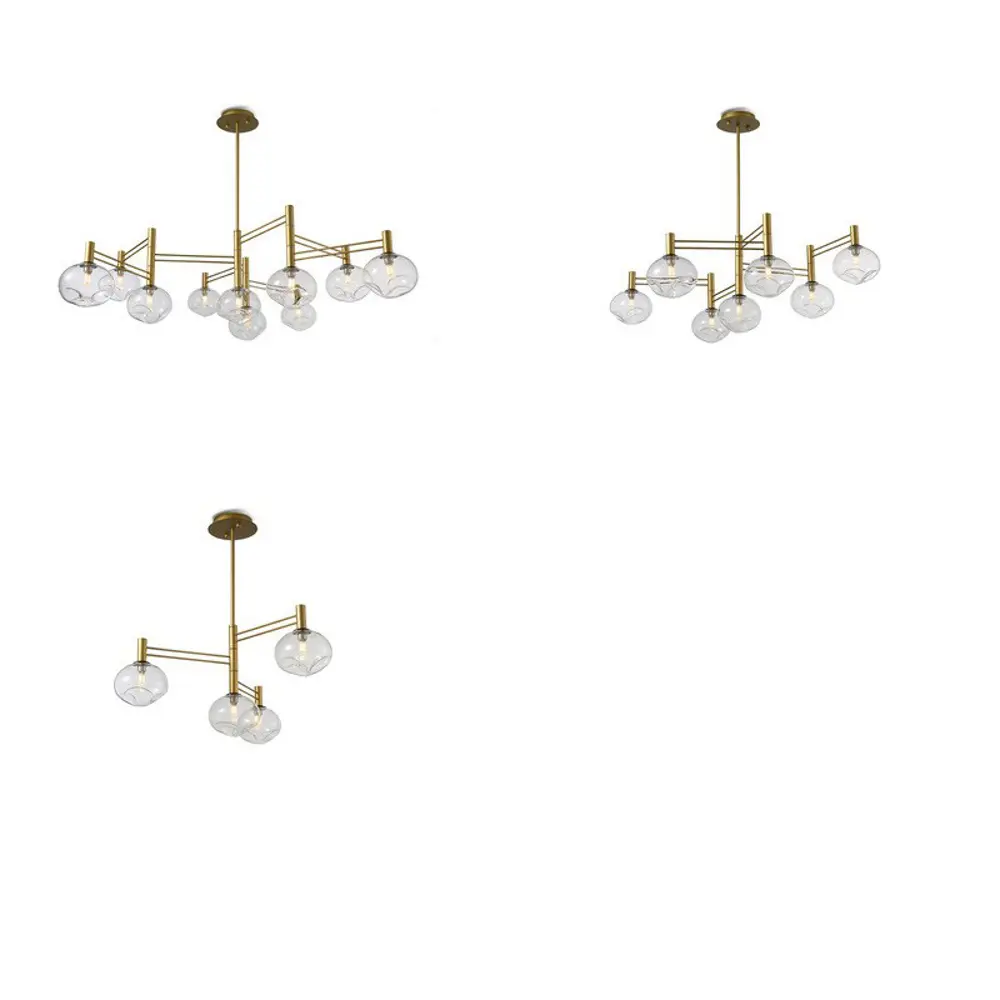 Фото 12 Люстра на штанге Imperiumloft Temper Impr_229048-26 10 ламп 20 м² цвет прозрачный/черный Фото 12 Люстра на штанге Imperiumloft Temper Impr_229048-26 10 ламп 20 м² цвет прозрачный/черный