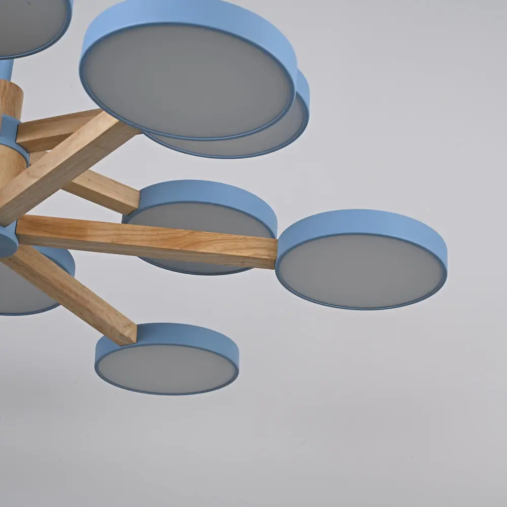 Фото 8 Люстра на штанге светодиодная Imperiumloft Turna Impr_229092-26 40 м² белый свет цвет белый/голубой Фото 8 Люстра на штанге светодиодная Imperiumloft Turna Impr_229092-26 40 м² белый свет цвет белый/голубой