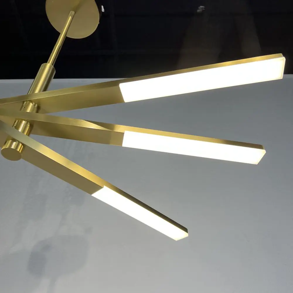 Фото 2 Люстра на штанге светодиодная Imperiumloft Orton Impr_241024-26 9 м² белый свет цвет белый, золотой Фото 2 Люстра на штанге светодиодная Imperiumloft Orton Impr_241024-26 9 м² белый свет цвет белый, золотой