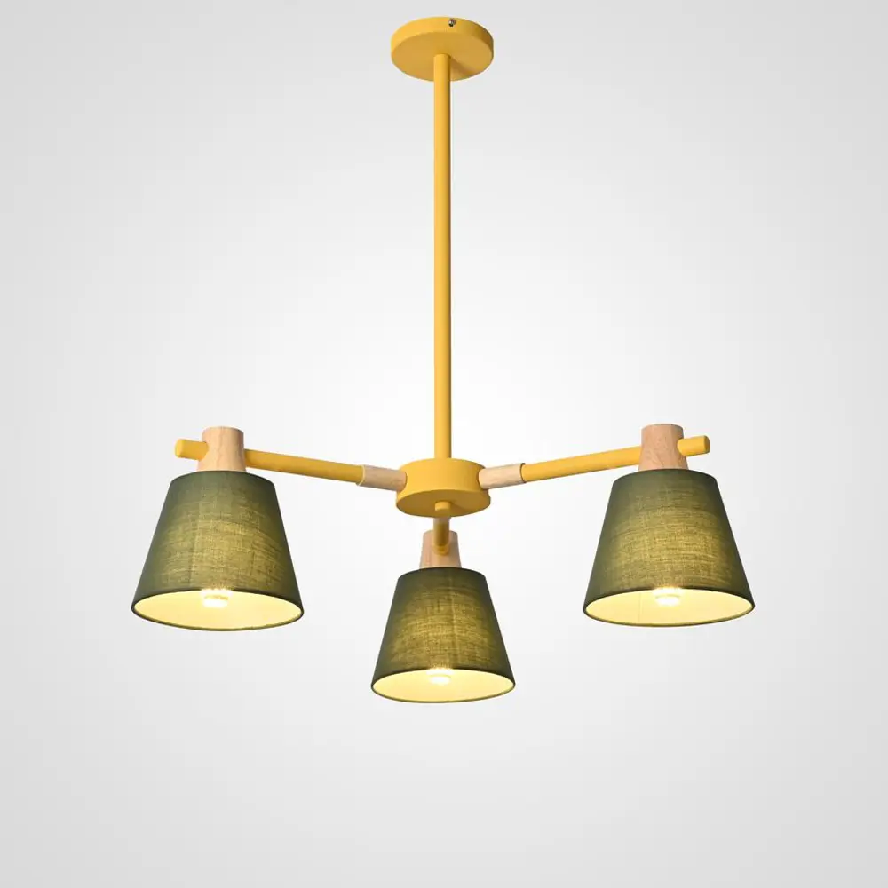 Фото Люстра на штанге Imperiumloft Natura a green Impr_101825-26 3 ламп 9 м² цвет желтый, зеленый Фото Люстра на штанге Imperiumloft Natura a green Impr_101825-26 3 ламп 9 м² цвет желтый, зеленый