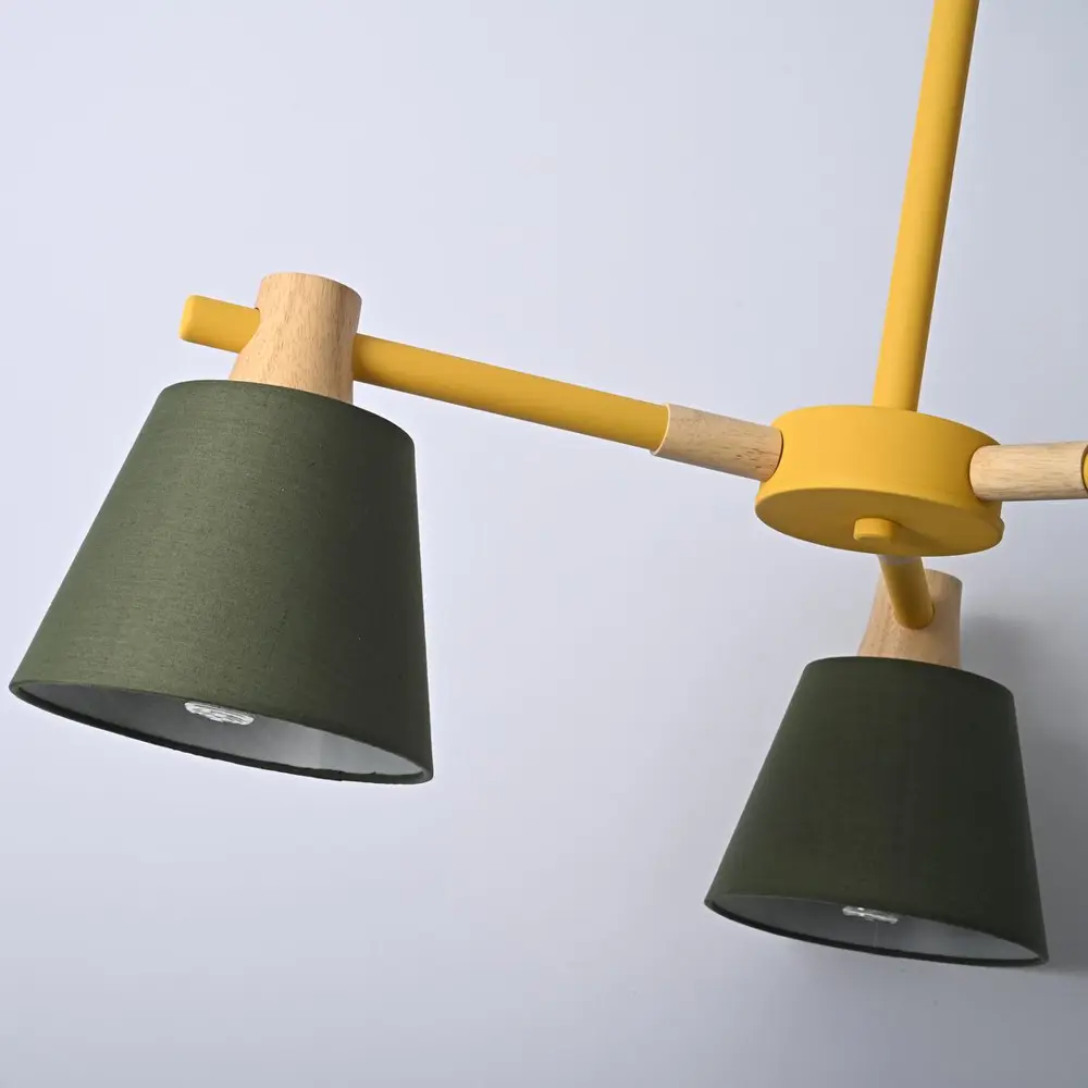 Фото 5 Люстра на штанге Imperiumloft Natura a green Impr_101825-26 3 ламп 9 м² цвет желтый, зеленый Фото 5 Люстра на штанге Imperiumloft Natura a green Impr_101825-26 3 ламп 9 м² цвет желтый, зеленый