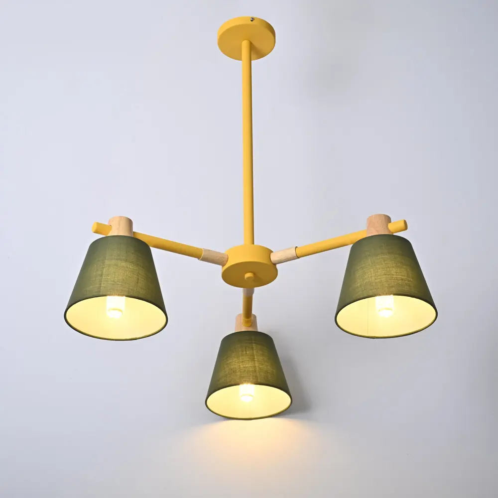 Фото 7 Люстра на штанге Imperiumloft Natura a green Impr_101825-26 3 ламп 9 м² цвет желтый, зеленый Фото 7 Люстра на штанге Imperiumloft Natura a green Impr_101825-26 3 ламп 9 м² цвет желтый, зеленый