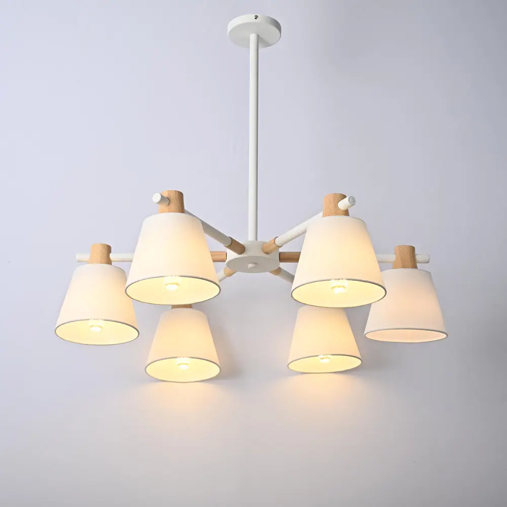 Фото 10 Люстра на штанге Imperiumloft Natura a white Impr_177987-26 6 ламп 18 м² цвет белый Фото 10 Люстра на штанге Imperiumloft Natura a white Impr_177987-26 6 ламп 18 м² цвет белый