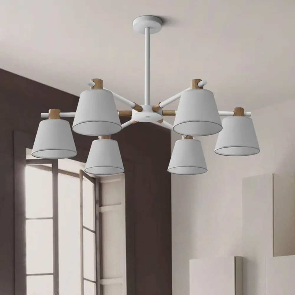 Фото 11 Люстра на штанге Imperiumloft Natura a white Impr_177987-26 6 ламп 18 м² цвет белый Фото 11 Люстра на штанге Imperiumloft Natura a white Impr_177987-26 6 ламп 18 м² цвет белый